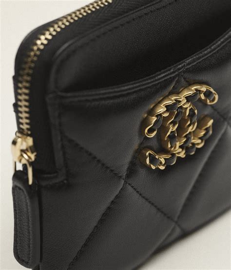 chanel o coin purse new price|zipped coin purse chanel.